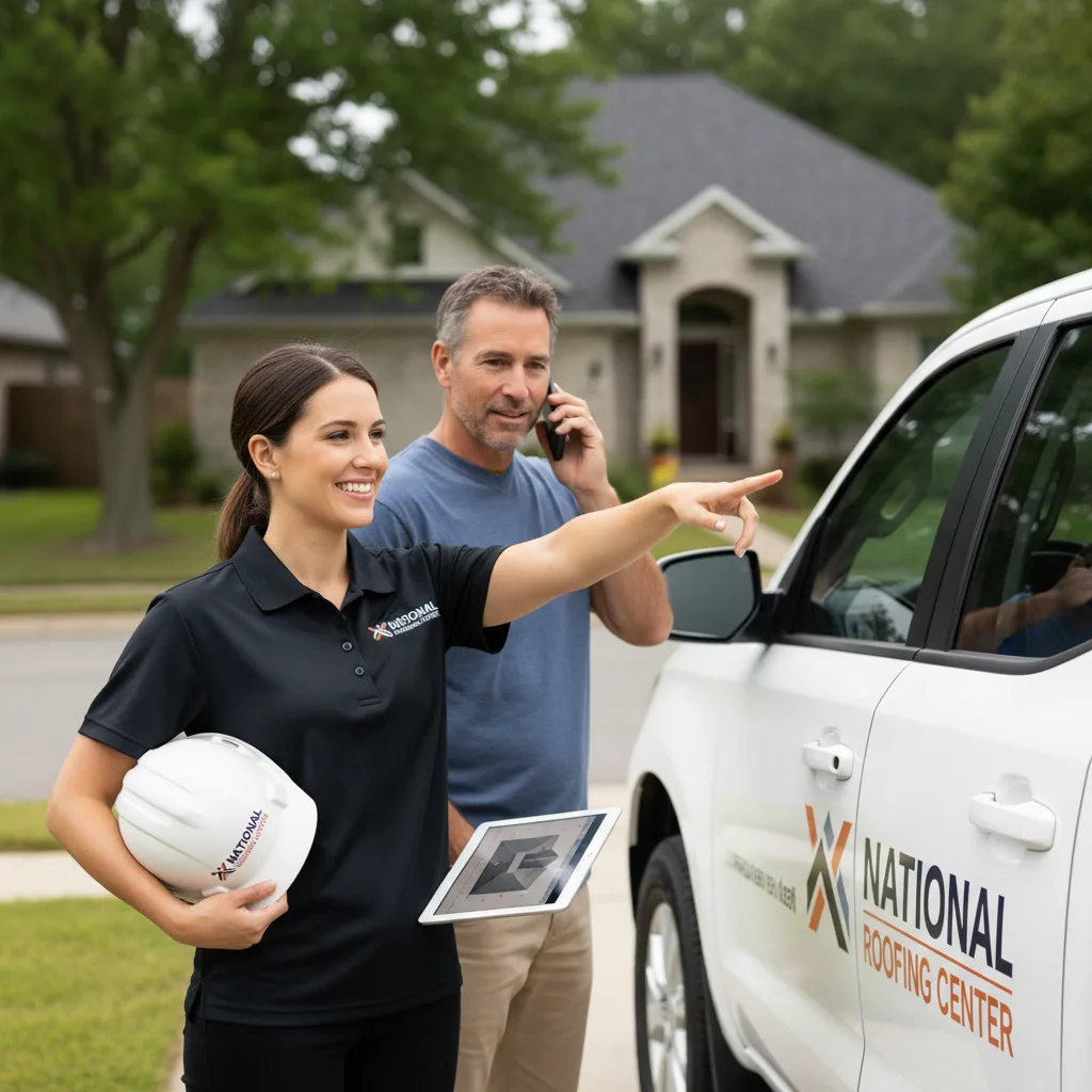 National Roofing Center customer support in Evans